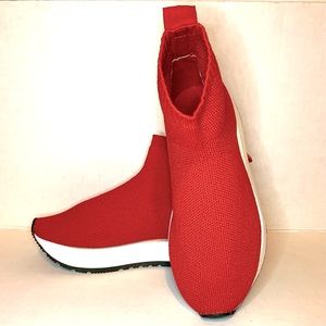 NWOT ZARA KIDS RED SOCK SNEAKERS